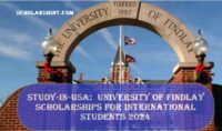  University of Findlay Scholarships For International Students 2024