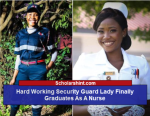 Hard Working Security Guard Lady Finally Graduates As A Nurse