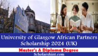 University of Glasgow African Partners Scholarship Awards 2024